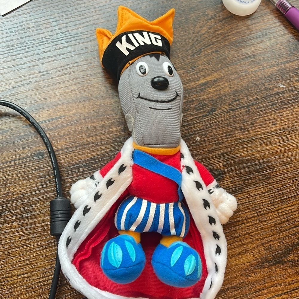 doll KING MIKE King 5 TV Seattle 50th Anniversary promotional designed
